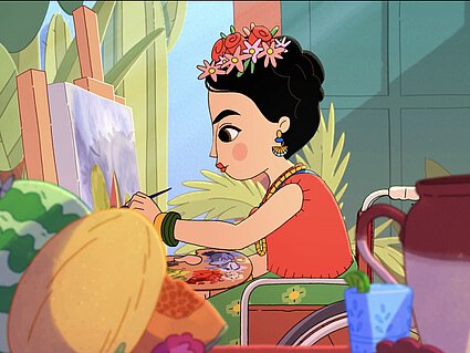 Szenenbild aus dem Film Hola Frida