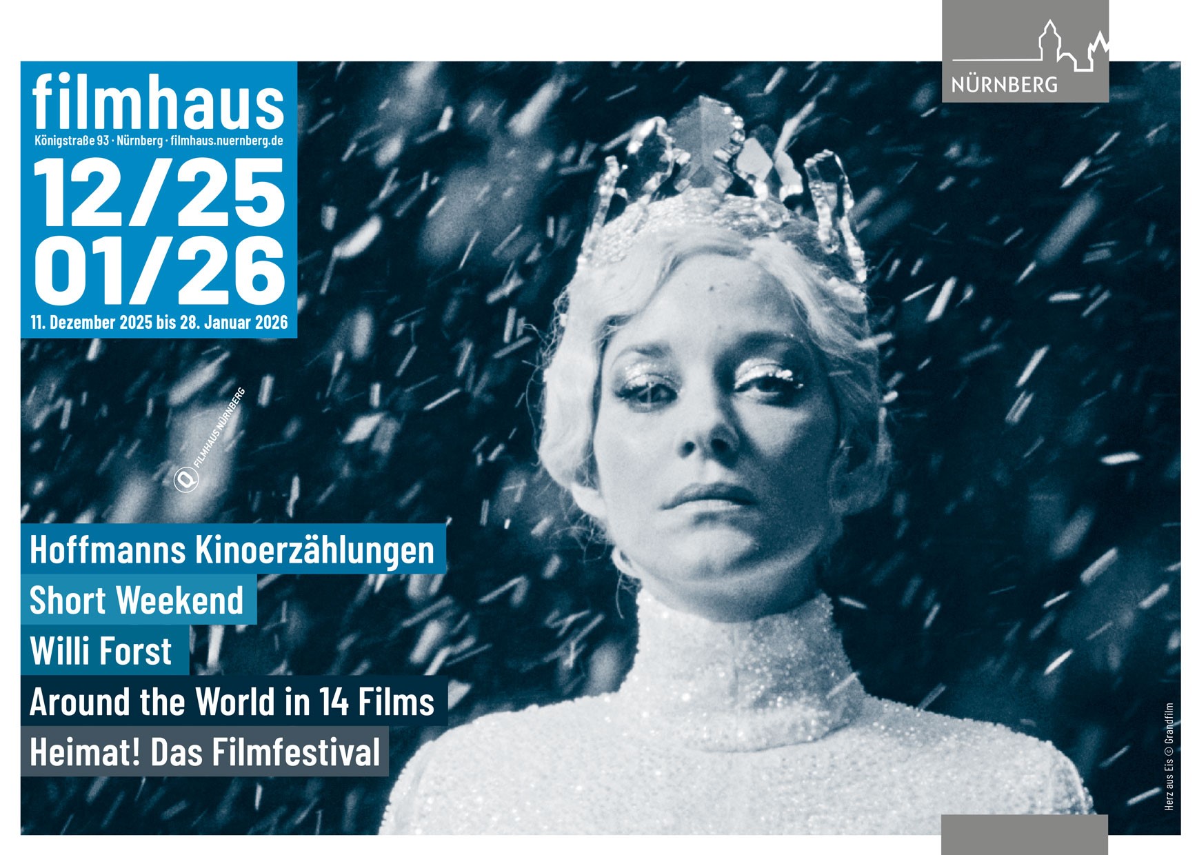 Titelbild des aktuellen Filmhaus-Programmheftes