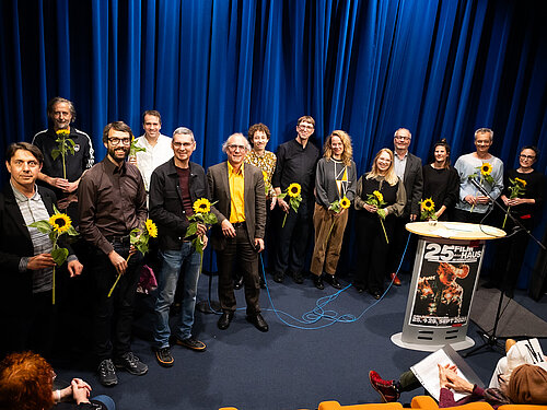 Gruppenbild der Mitarbeitenden des Filmhaus Nürnberg