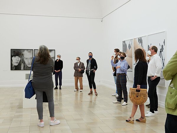 Blick in die Ausstellung von Barbara Probst in der Kunsthalle Nürnberg