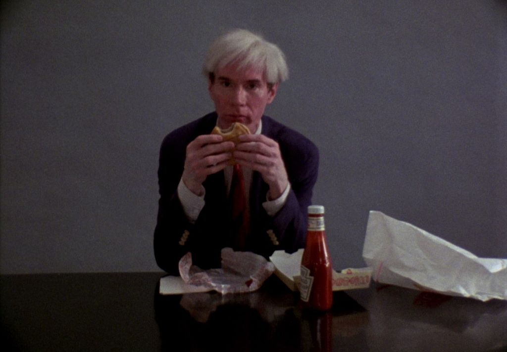 Andy Warhol isst einen Hamburger, Film von Jorgen Leth